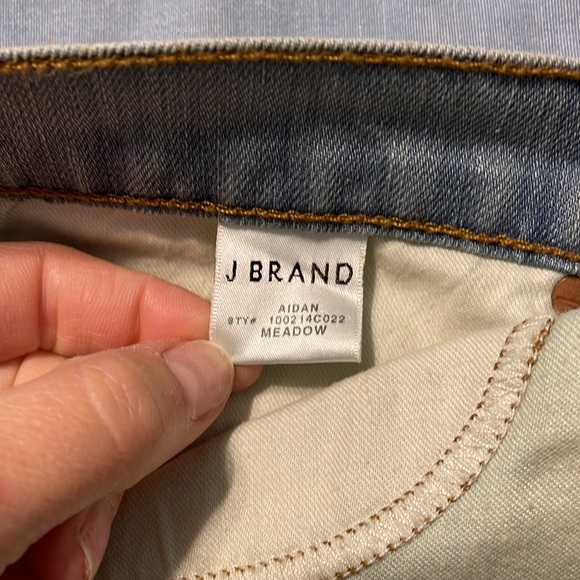 J Brand Aidan Slouchy Boyfriend Jean Meadow 27 NWT - Picture 8 of 11